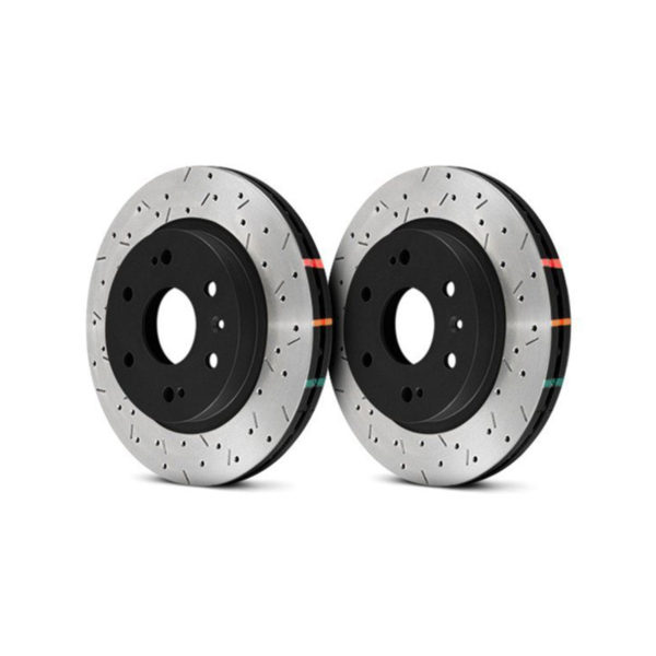 4000XS Drilled and Slotted Brake Rotor more details on - obrazek 2